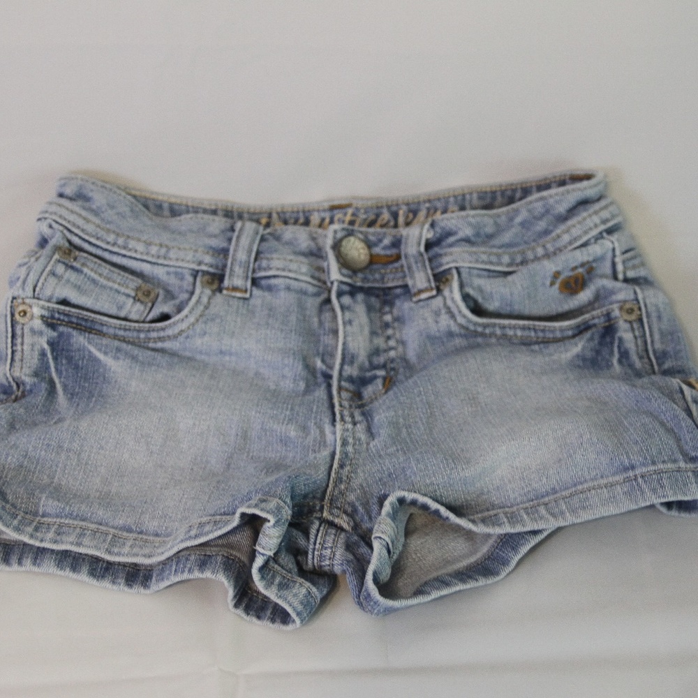 Justice Blue Jean Shorts Size 8r